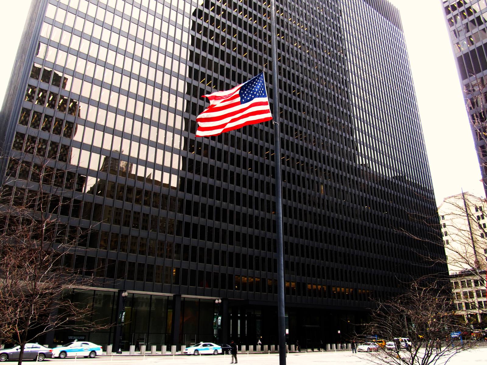 The Dirksen United States Courthouse in Chicago, home of the Seventh Circuit, which heard oral arguments September 17 in Freehan v. Berg.