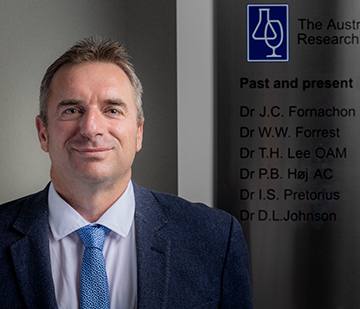 Dr Mark Krstic, managing director of the Australian Wine Research Institute.